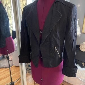 White House Black Market Elegant Black Jacket